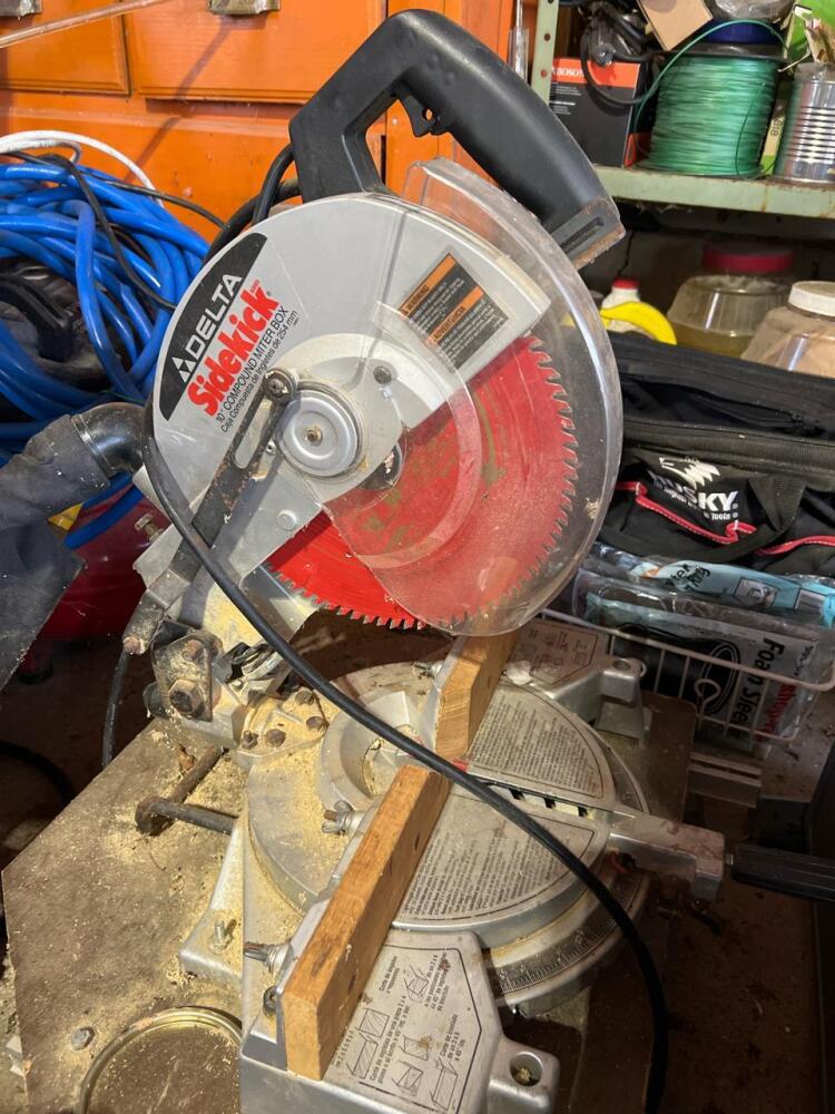 Delta Sidekick 10-Inch Compound Miter Saw | Hollis Estate Auction ...